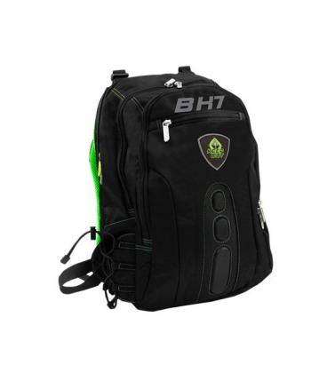 MOCHILA PORTATIL 15.6 KEEP OUT BK7G NEGRO/VERDE - Imagen 1