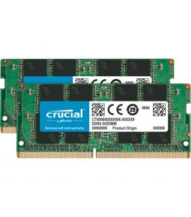 Memoria ddr4 16gb 2x8gb crucial - sodimm - 2666 mhz - pc4 21300 - cl19 - Imagen 1