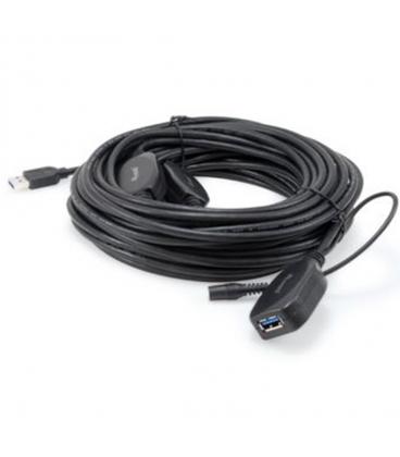 Cable alargador usb 3.0 equip a usb 3.0 macho - hembra 15m negro - Imagen 1