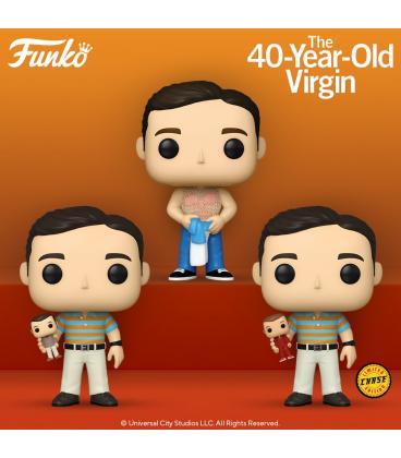 Caja sorpresa funko cine virgen a los 40 andy en sus tres variantes - Imagen 1