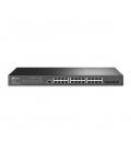 Switch 24 puertos 10 - 100 - 1000 + 4 sfp l2 tp - link - Imagen 1