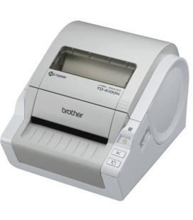 Impresora de etiquetas y tickets brother td4100n termica directa - 102mm - 2mb flash ram - usb 2.0 - red - wifi