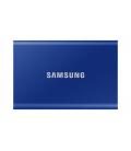 Disco externo ssd samsung portable t7 2tb/ usb 3.2/ azul - Imagen 1