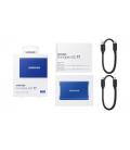 Disco externo ssd samsung portable t7 2tb/ usb 3.2/ azul - Imagen 12