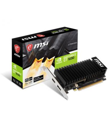 TARJETA GRAFICA MSI GT 1030 2GHD4 LP OC 2GB GDDR4 PCIE3.0 1HDMI/1DP - Imagen 1