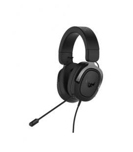 AURICULARES C/MICROFONO ASUS TUF GAMING H3 USB JACK -3.5MM NEGRO/GRIS - Imagen 1