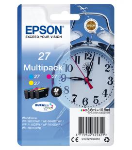 TINTA EPSON C13T27054012 Nº 27 TRICOLOR C/M/Y - Imagen 1