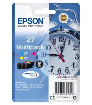 TINTA EPSON C13T27054012 Nº 27 TRICOLOR C/M/Y - Imagen 1
