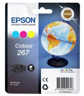 TINTA EPSON C13T26704010 Nº 267 TRICOLOR C/M/Y - Imagen 1