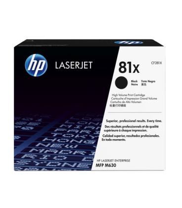 TONER HP CF281X Nº81X NEGRO 25.000PAG - Imagen 1