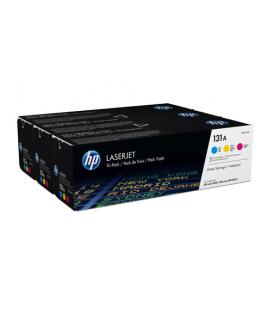 TONER HP U0SL1AM Nº131 PACK TRICOLOR C/M/Y - Imagen 1