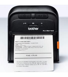 Impresora de etiquetas y tickets portatil brother rj3035b 16mb flash ram - 32mb ram - micro usb 2.0 - bluetooth