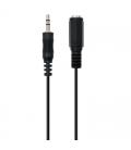 Ewent Cable Audio Estereo 3,5mm/M y 3,5mm/H - 2mt - Imagen 1