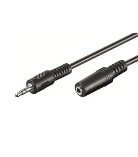 Ewent EW-220200-030-N-P cable de audio 3 m 3,5mm Negro - Imagen 1
