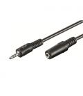 Ewent EW-220200-030-N-P cable de audio 3 m 3,5mm Negro - Imagen 1