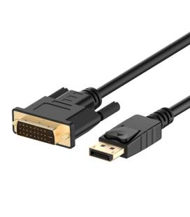 Ewent EC1441 adaptador de cable de vídeo 1,8 m DisplayPort DVI-D Negro - Imagen 1