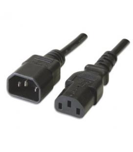 Ewent EW-190200-020-N-P cable de transmisión Negro 1,8 m C14 acoplador C13 acoplador - Imagen 1