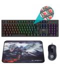 Hiditec Teclado Mecánico GK400 + Ratón Gaming Blitz + Alfombrilla T-Fenix - Imagen 1