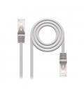 CABLE RED FTP CAT6 RJ45 NANOCABLE 10M GRIS - Imagen 3