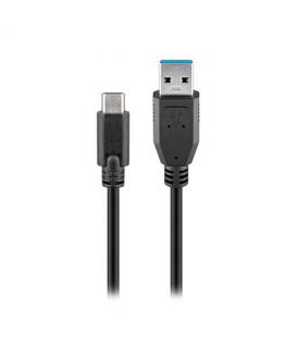 CABLE USB(A) 3.0 A USB(C) 3.0 GOOBAY 2M NEGRO - Imagen 1