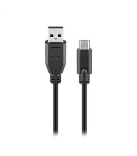 CABLE USB(A) 2.0 A USB(C) 2.0 GOOBAY 1.8M NEGRO - Imagen 1