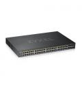 Zyxel GS1920-48HPV2 Gestionado Gigabit Ethernet (10/100/1000) Energía sobre Ethernet (PoE) Negro - Imagen 2