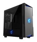 Gigabyte AORUS C300 GLASS Midi Tower Negro - Imagen 2