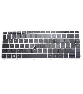 Teclado HP EliteBook 840 Plata Retroiluminado Backlight