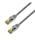 AISENS A146-0334 cable de red Gris 1 m Cat7 S/FTP (S-STP) - Imagen 3