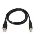 AISENS A101-0005 cable USB 1 m USB 2.0 USB A USB B Negro - Imagen 5