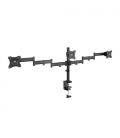 TooQ Soporte de mesa para 3 pantallas (monitor / plasma / LCD / LED) 13"-27" - Imagen 2
