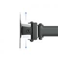 TooQ Soporte de mesa para 3 pantallas (monitor / plasma / LCD / LED) 13"-27" - Imagen 7