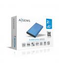AISENS Caja Externa 2,5" ASE-2525BLU 9.5mm SATA a USB 3.0/USB3.1 Gen1, Azul - Imagen 5