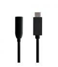 AISENS CONVERSOR USB-C A AUDIO, USB-C/M-JACK 3.5/H, NEGRO, 15CM - Imagen 4
