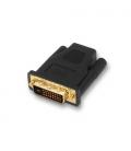 AISENS A118-0091 cambiador de género para cable DVI 24+1 HDMI A Negro - Imagen 2