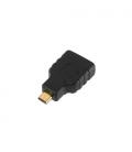 AISENS A121-0125 cambiador de género para cable HDMI Micro HDMI Negro - Imagen 3