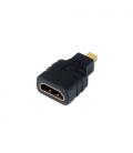 AISENS A121-0125 cambiador de género para cable HDMI Micro HDMI Negro - Imagen 4