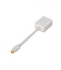 AISENS A125-0136 adaptador de cable de vídeo 0,15 m Mini DisplayPort VGA Blanco - Imagen 4