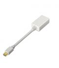 AISENS A125-0138 adaptador de cable de vídeo 0,15 m Mini DisplayPort HDMI Blanco - Imagen 3