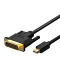 AISENS A125-0363 adaptador de cable de vídeo 2 m Mini DisplayPort DVI Negro - Imagen 2