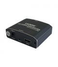AISENS Conversor SVGA+Audio a HDMI con alimentación, SVGA/H+JACK 3.5/H-HDMI A/H, Negro - Imagen 2