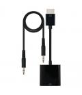 Adaptador nanocable 10.16.2001-bk/ hdmi macho - vga hembra/ jack 3.5 hembra - Imagen 9