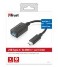 Trust 20967 cable USB USB Tipo C USB 3.1 Gen 1 Negro - Imagen 4