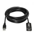 AISENS A101-0018 cable USB 5 m USB 2.0 USB A Negro - Imagen 4