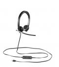 Logitech H650E Auriculares Diadema Negro, Plata - Imagen 3