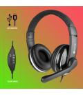 NGS VOX800 USB Auriculares Diadema USB tipo A Negro - Imagen 3