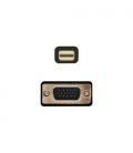 AISENS CABLE CONVERSOR MINI DP A VGA, MINI DP/M-VGA/M, NEGRO, 2.0M - Imagen 3