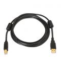 AISENS A101-0011 cable USB 5 m USB 2.0 USB A USB B Negro - Imagen 3