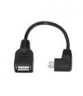 AISENS A101-0032 cable USB 0,15 m USB 2.0 Micro-USB B USB A Negro - Imagen 4