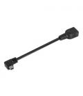 AISENS A101-0034 cable USB 0,15 m USB 2.0 Mini-USB B USB A Negro - Imagen 2